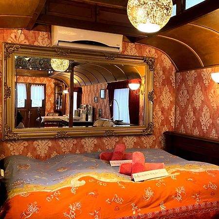 Historischer Zirkuswagen Mit Terrasse Und Blick Ins Gruene Вітценгаузен Екстер'єр фото
